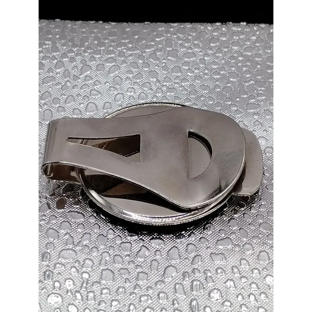 Silberne Washington D.C. White House Capitol Silver Toned Pewter Money Clip